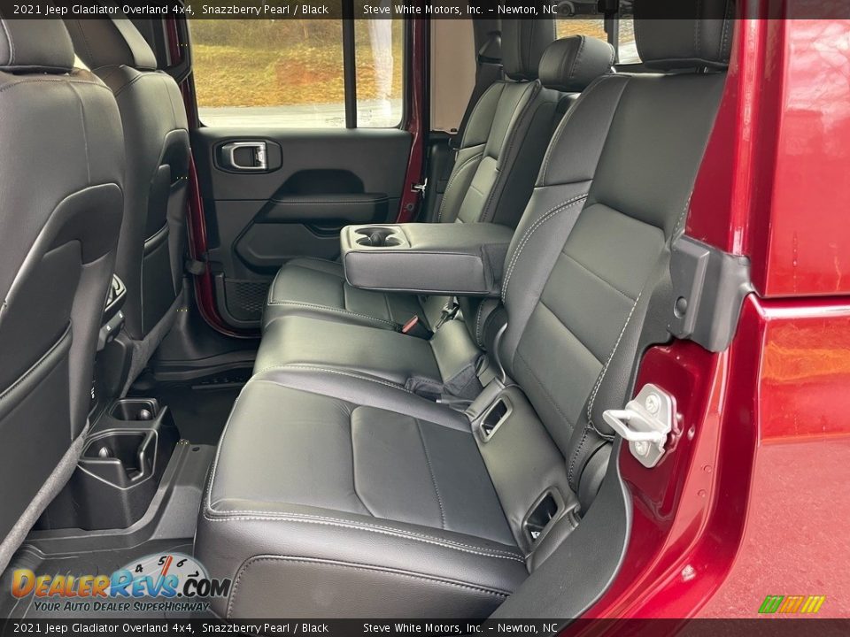 Rear Seat of 2021 Jeep Gladiator Overland 4x4 Photo #14