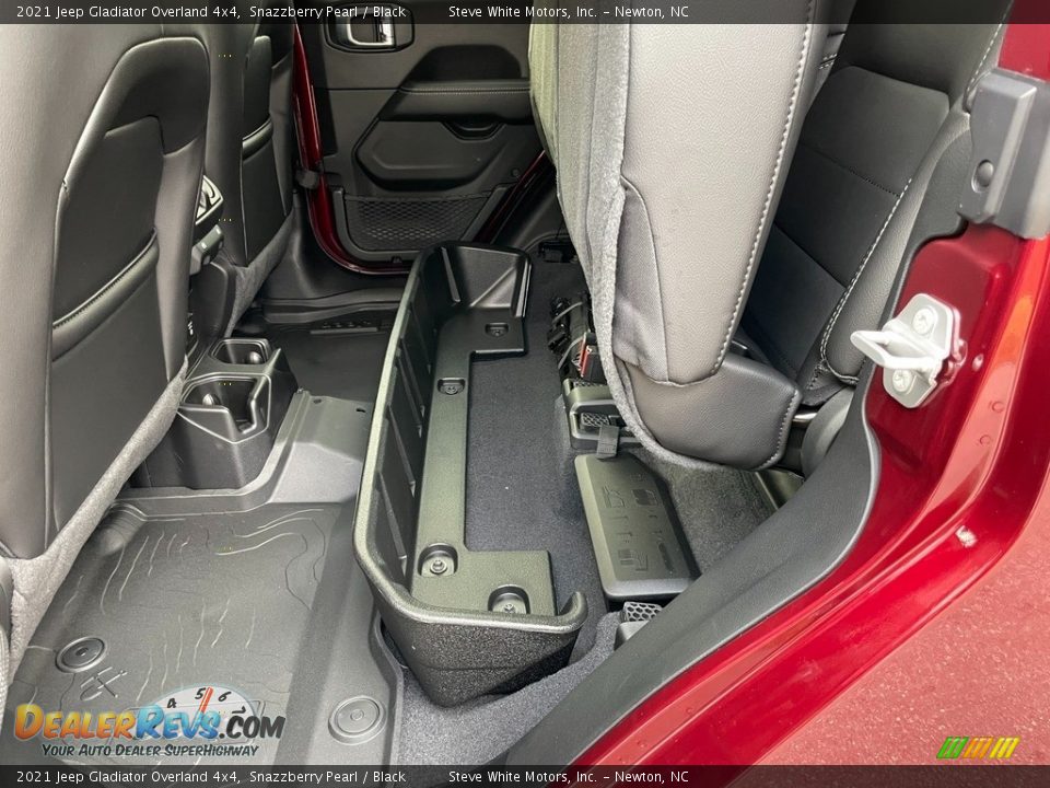 Rear Seat of 2021 Jeep Gladiator Overland 4x4 Photo #15