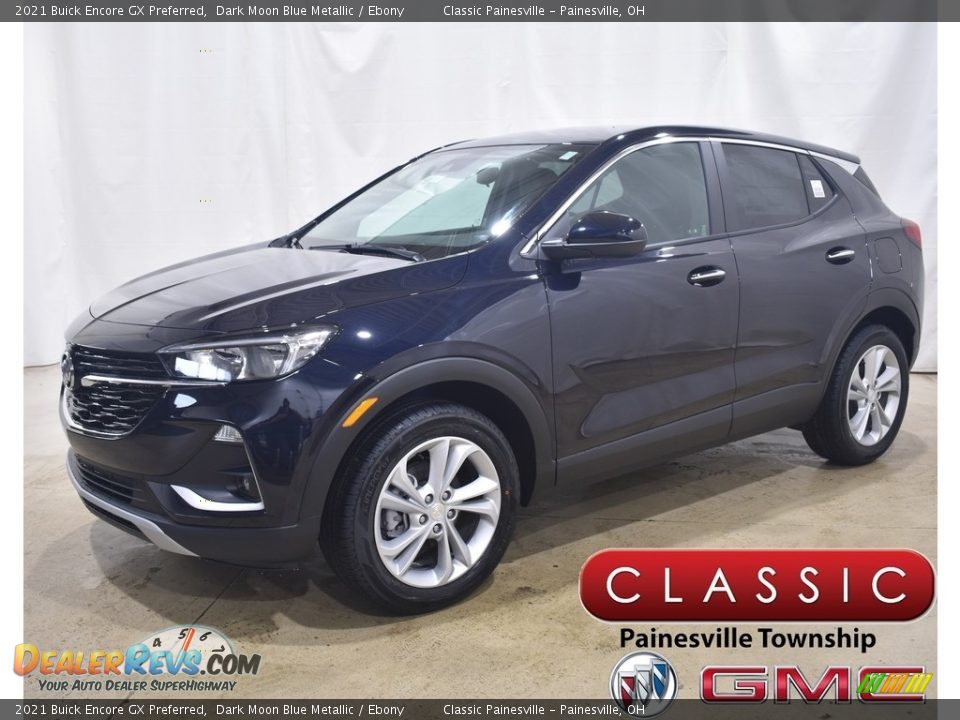 2021 Buick Encore GX Preferred Dark Moon Blue Metallic / Ebony Photo #1