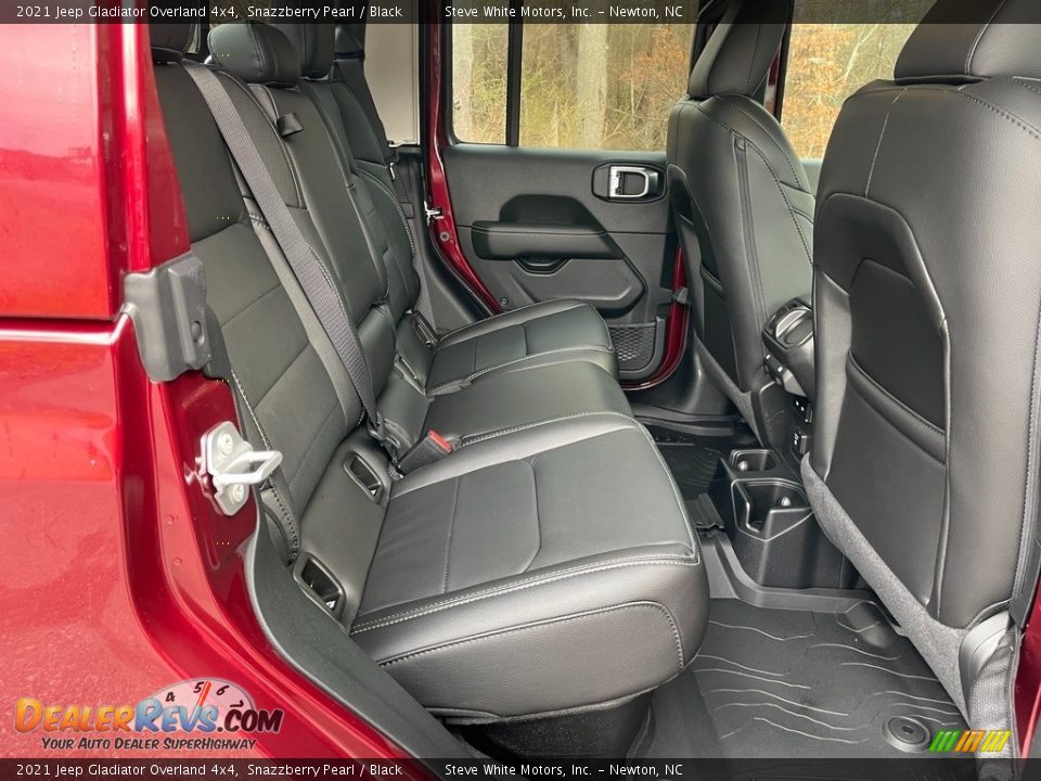 Rear Seat of 2021 Jeep Gladiator Overland 4x4 Photo #16