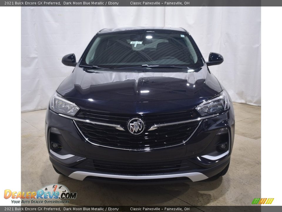 2021 Buick Encore GX Preferred Dark Moon Blue Metallic / Ebony Photo #4