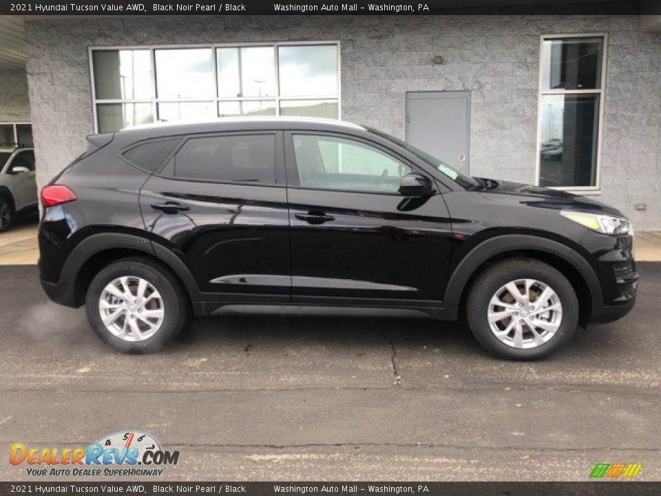 Black Noir Pearl 2021 Hyundai Tucson Value AWD Photo #2