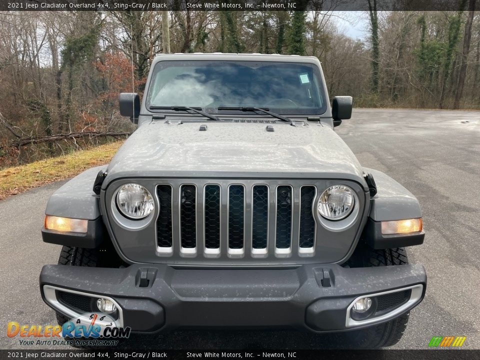 2021 Jeep Gladiator Overland 4x4 Sting-Gray / Black Photo #3