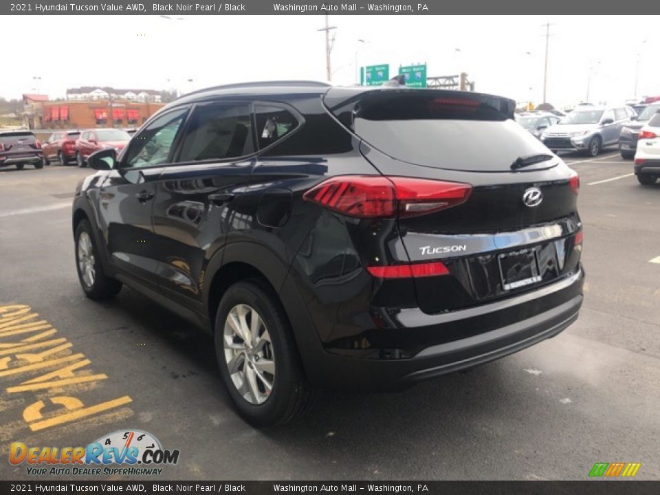 2021 Hyundai Tucson Value AWD Black Noir Pearl / Black Photo #3