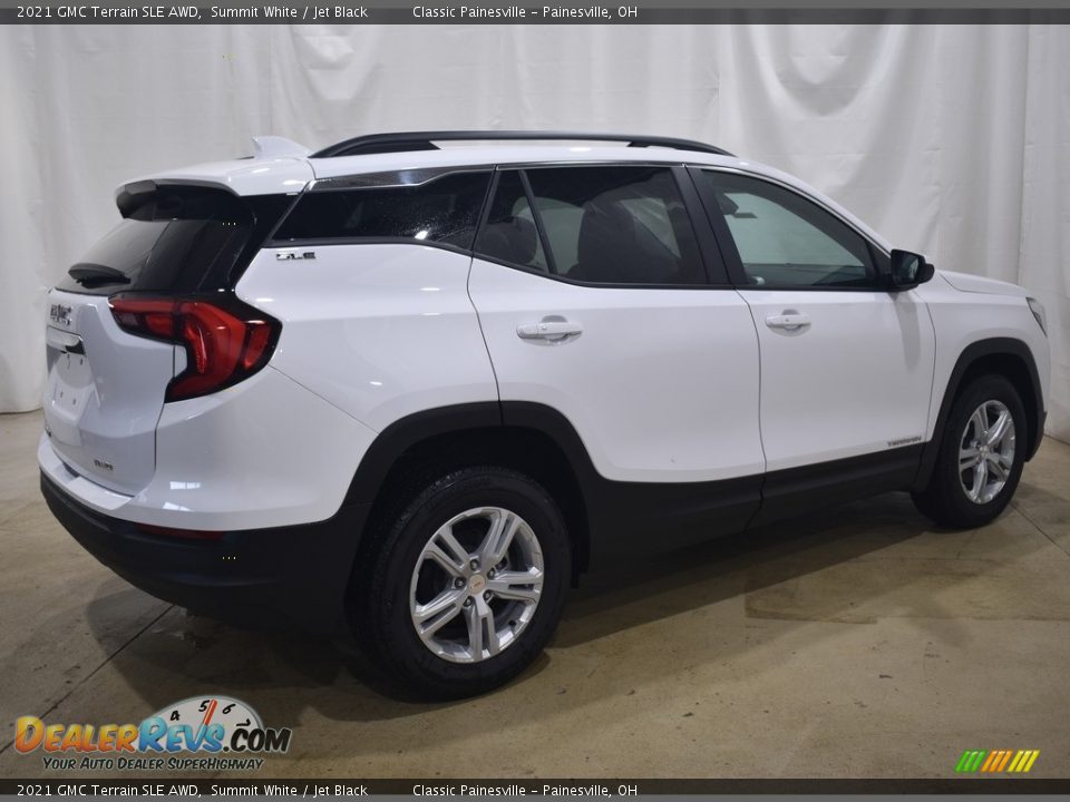 2021 GMC Terrain SLE AWD Summit White / Jet Black Photo #2