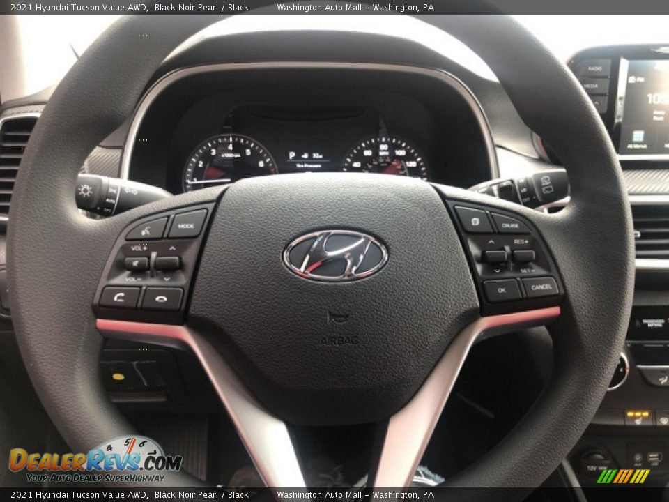 2021 Hyundai Tucson Value AWD Black Noir Pearl / Black Photo #12