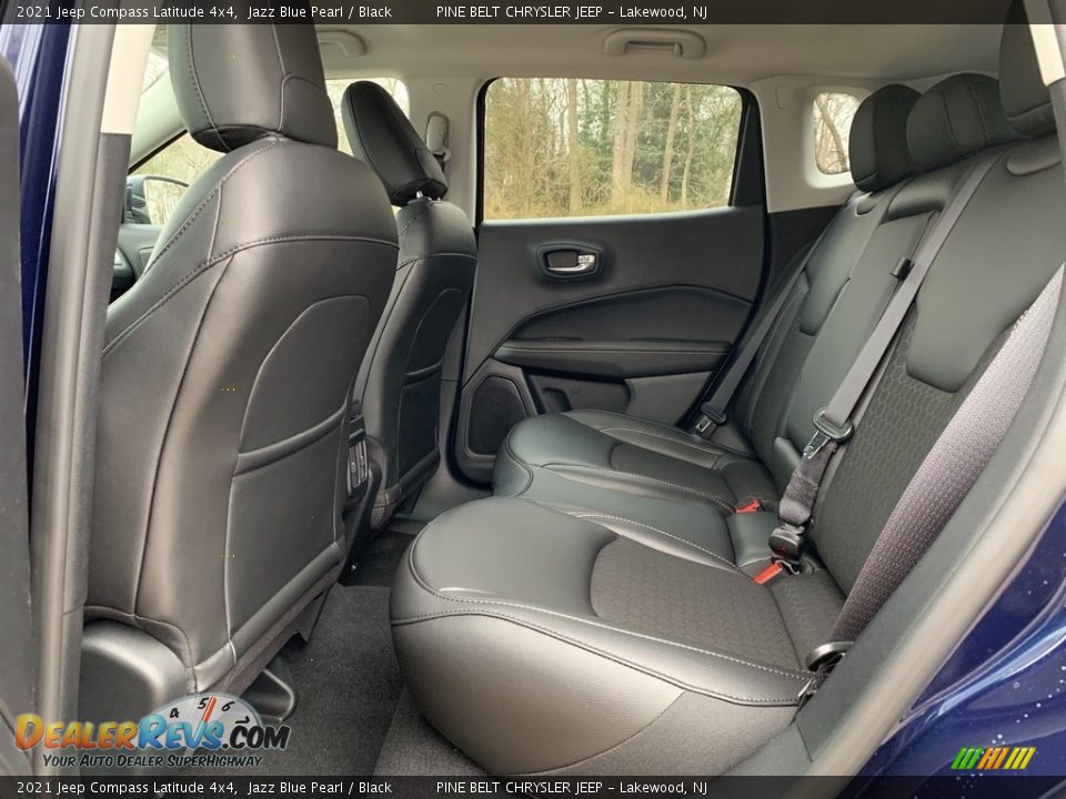 2021 Jeep Compass Latitude 4x4 Jazz Blue Pearl / Black Photo #9