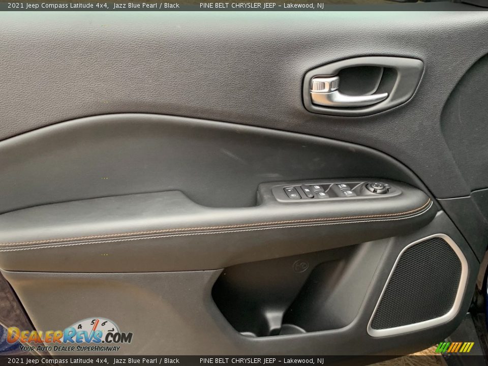 2021 Jeep Compass Latitude 4x4 Jazz Blue Pearl / Black Photo #13