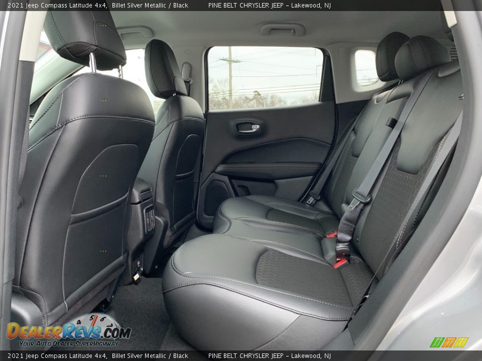 2021 Jeep Compass Latitude 4x4 Billet Silver Metallic / Black Photo #9