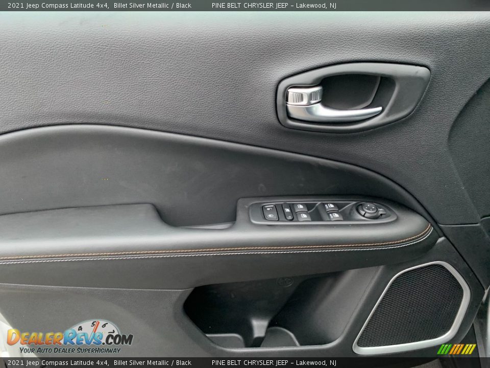 2021 Jeep Compass Latitude 4x4 Billet Silver Metallic / Black Photo #13