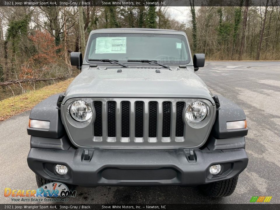 2021 Jeep Wrangler Sport 4x4 Sting-Gray / Black Photo #3