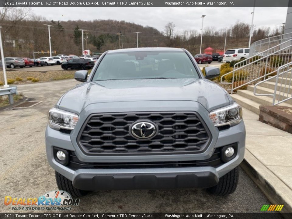 2021 Toyota Tacoma TRD Off Road Double Cab 4x4 Cement / TRD Cement/Black Photo #11