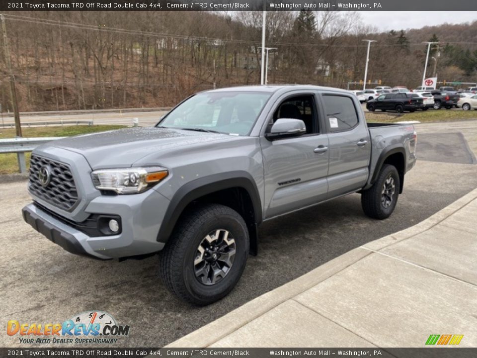 2021 Toyota Tacoma TRD Off Road Double Cab 4x4 Cement / TRD Cement/Black Photo #12