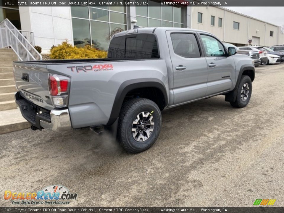 2021 Toyota Tacoma TRD Off Road Double Cab 4x4 Cement / TRD Cement/Black Photo #13