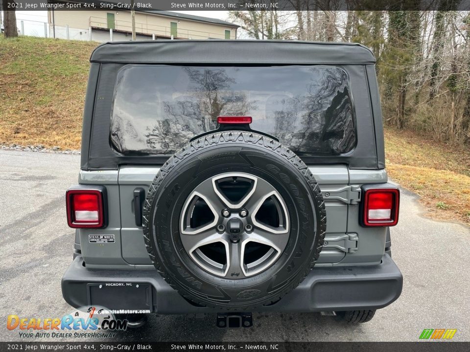 2021 Jeep Wrangler Sport 4x4 Sting-Gray / Black Photo #7