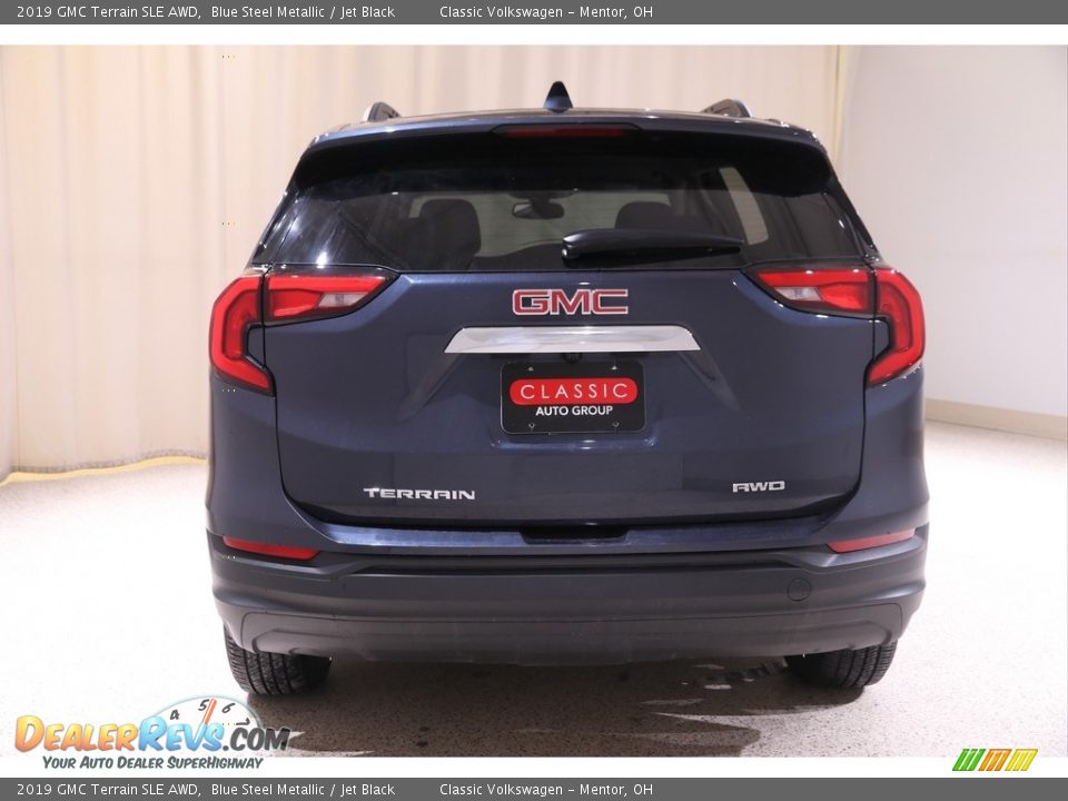 2019 GMC Terrain SLE AWD Blue Steel Metallic / Jet Black Photo #20