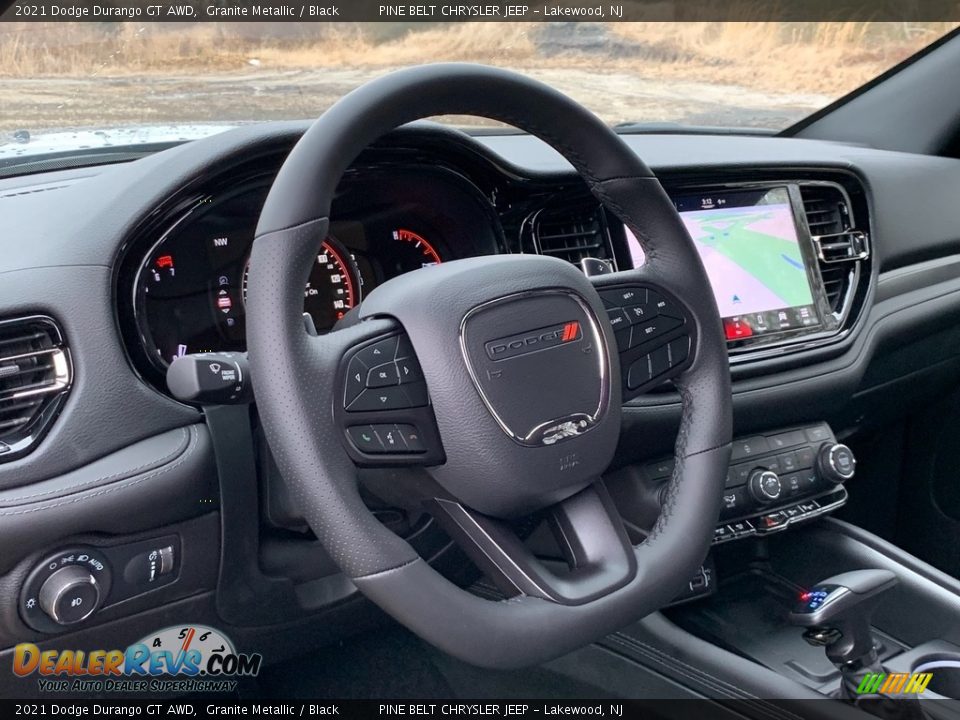 2021 Dodge Durango GT AWD Steering Wheel Photo #12