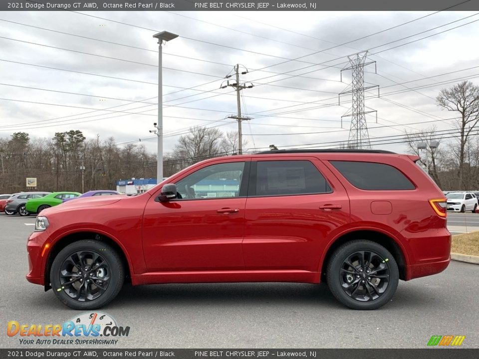 Octane Red Pearl 2021 Dodge Durango GT AWD Photo #4