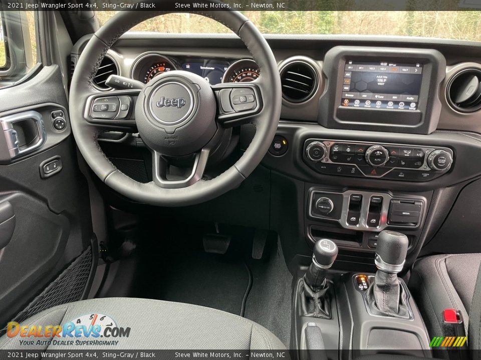 Dashboard of 2021 Jeep Wrangler Sport 4x4 Photo #17