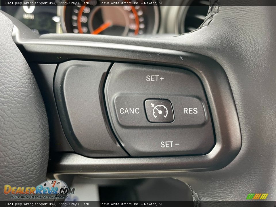 2021 Jeep Wrangler Sport 4x4 Steering Wheel Photo #19