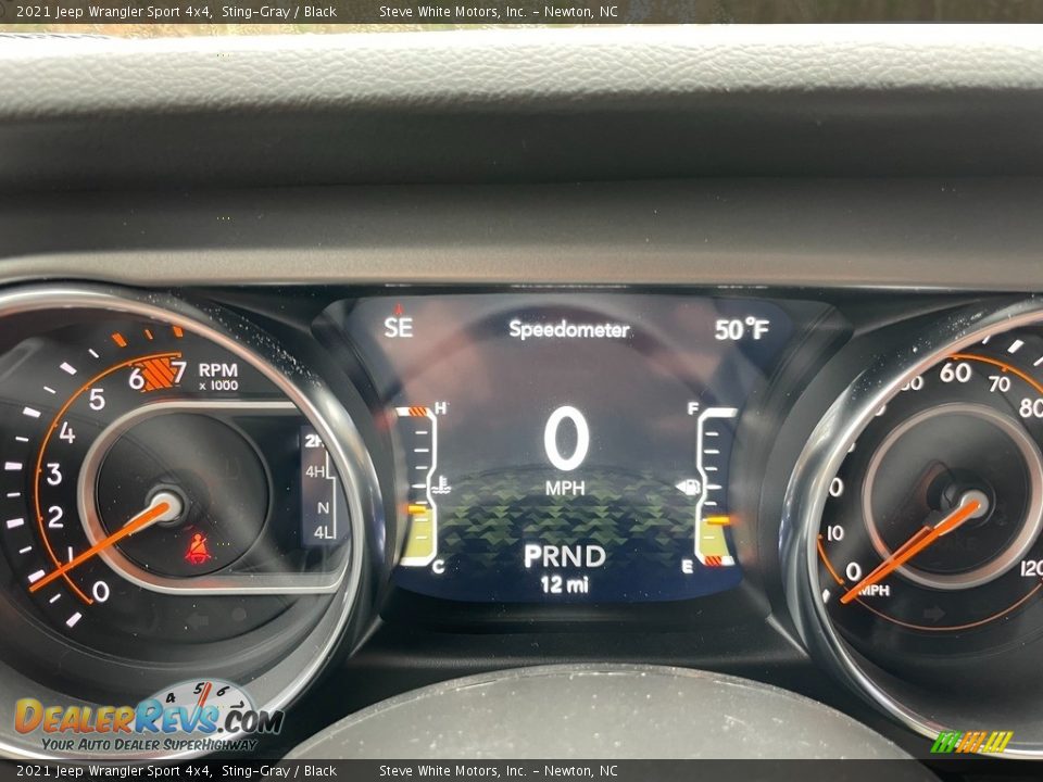 2021 Jeep Wrangler Sport 4x4 Gauges Photo #20