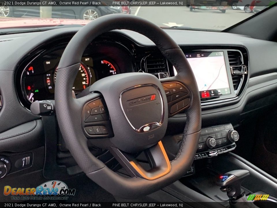 2021 Dodge Durango GT AWD Steering Wheel Photo #12