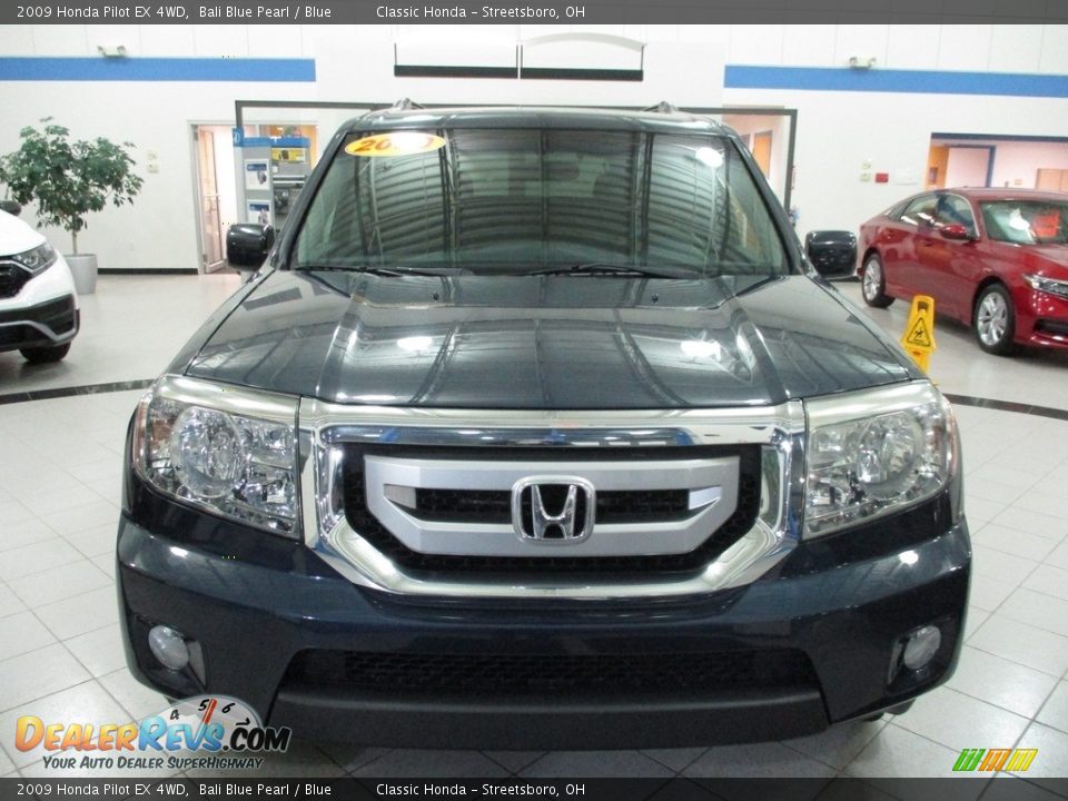 2009 Honda Pilot EX 4WD Bali Blue Pearl / Blue Photo #2