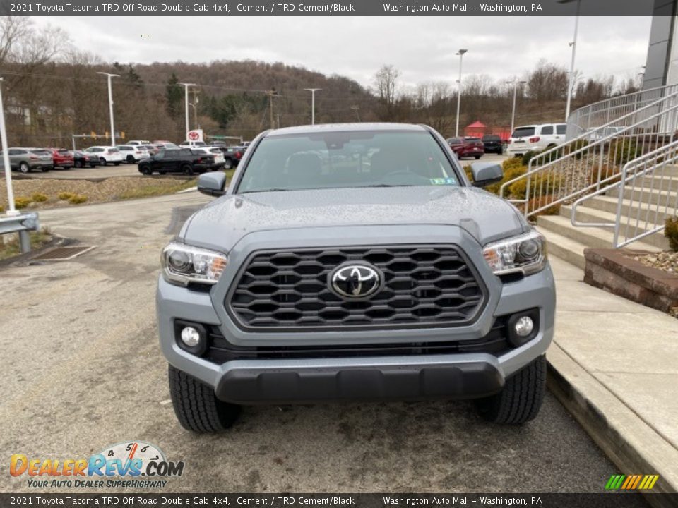 2021 Toyota Tacoma TRD Off Road Double Cab 4x4 Cement / TRD Cement/Black Photo #11