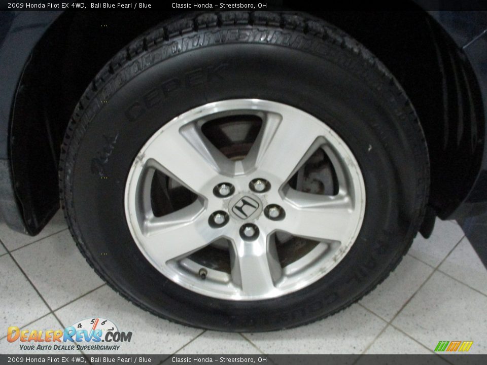 2009 Honda Pilot EX 4WD Bali Blue Pearl / Blue Photo #5