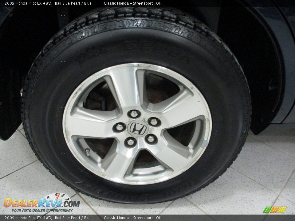 2009 Honda Pilot EX 4WD Bali Blue Pearl / Blue Photo #6