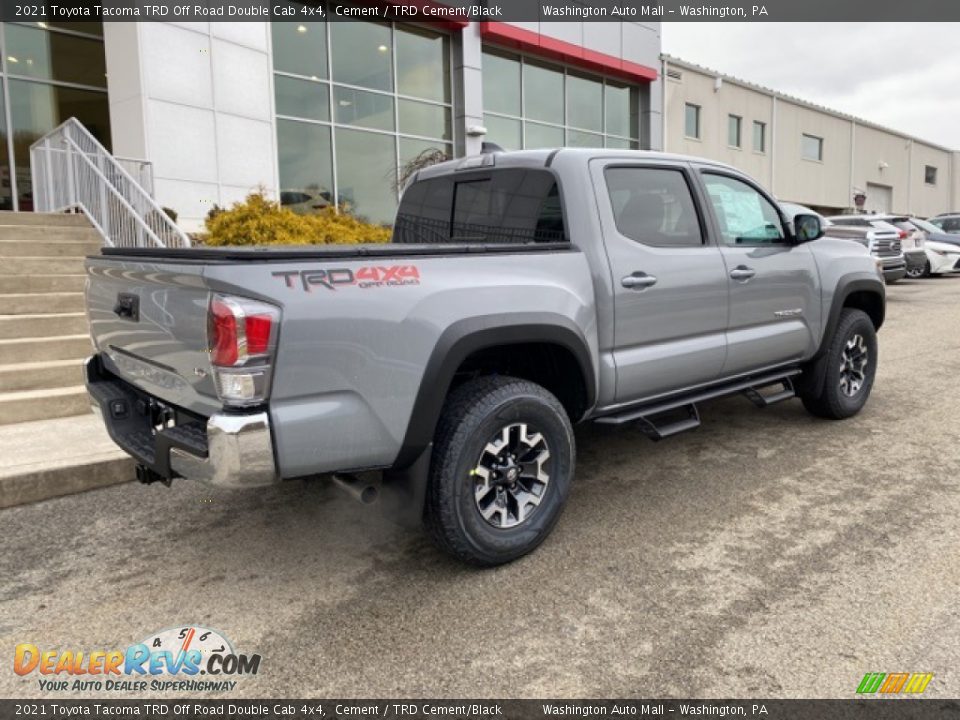 2021 Toyota Tacoma TRD Off Road Double Cab 4x4 Cement / TRD Cement/Black Photo #13