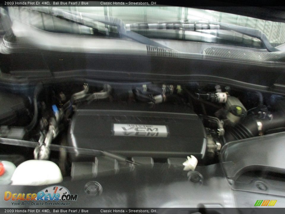 2009 Honda Pilot EX 4WD Bali Blue Pearl / Blue Photo #13