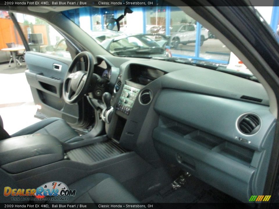 2009 Honda Pilot EX 4WD Bali Blue Pearl / Blue Photo #15