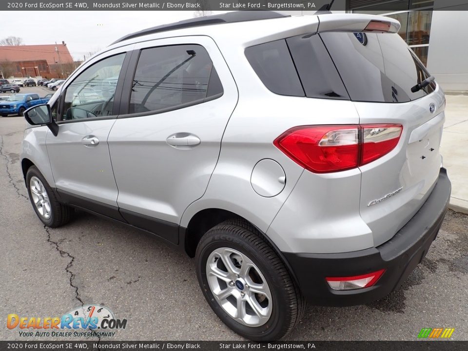 2020 Ford EcoSport SE 4WD Moondust Silver Metallic / Ebony Black Photo #3