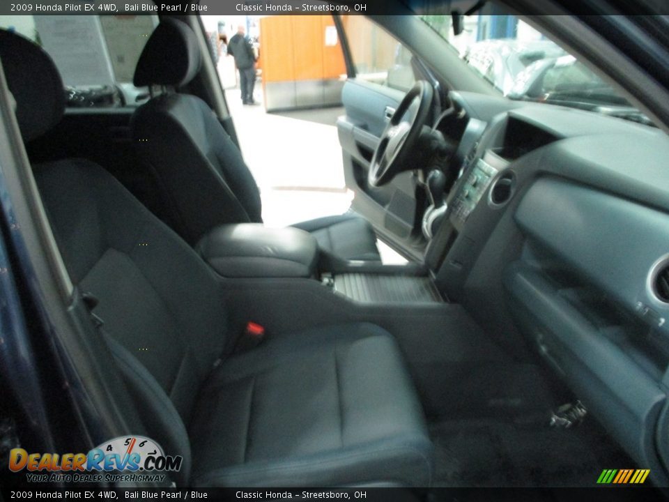 2009 Honda Pilot EX 4WD Bali Blue Pearl / Blue Photo #16