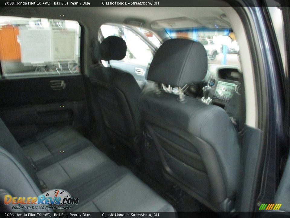2009 Honda Pilot EX 4WD Bali Blue Pearl / Blue Photo #18