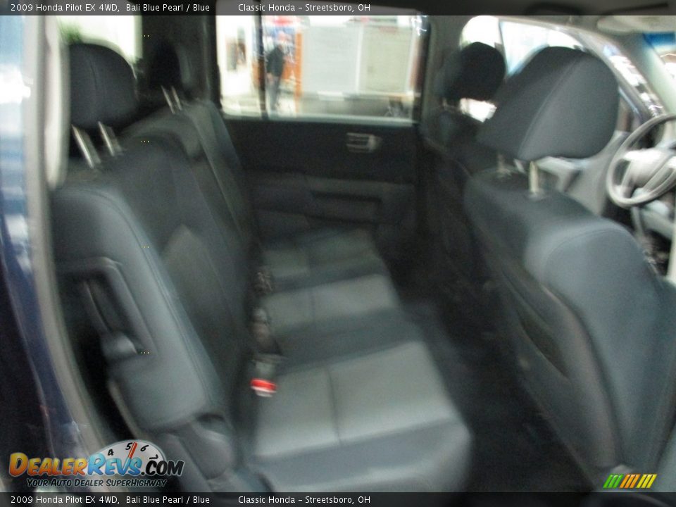 2009 Honda Pilot EX 4WD Bali Blue Pearl / Blue Photo #19
