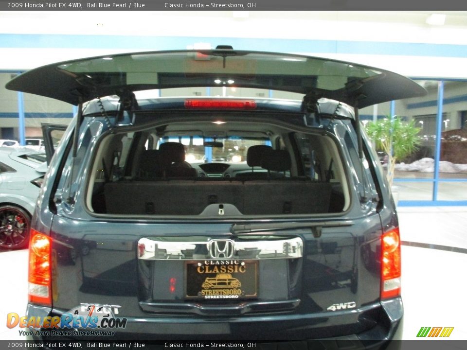 2009 Honda Pilot EX 4WD Bali Blue Pearl / Blue Photo #21