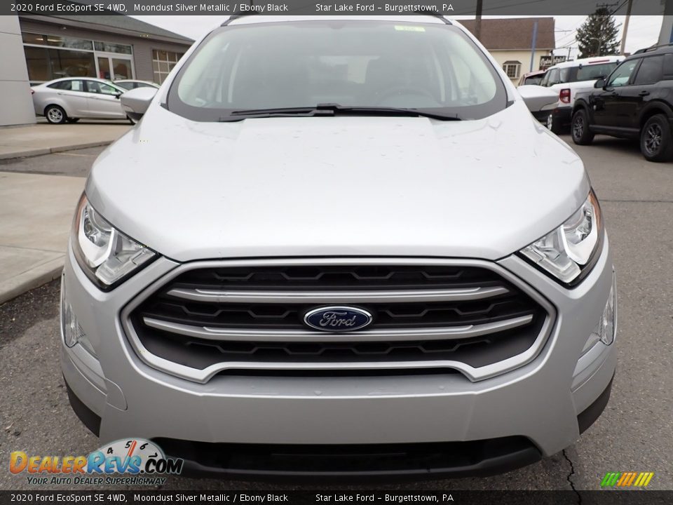 2020 Ford EcoSport SE 4WD Moondust Silver Metallic / Ebony Black Photo #9