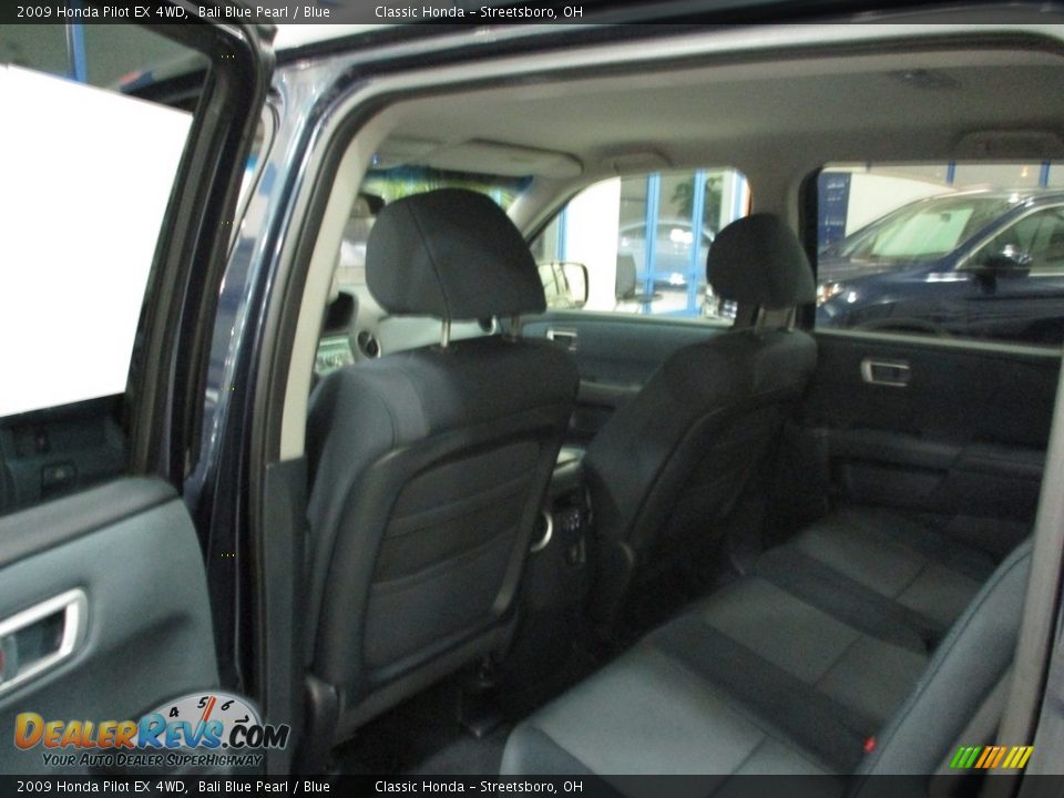 2009 Honda Pilot EX 4WD Bali Blue Pearl / Blue Photo #25