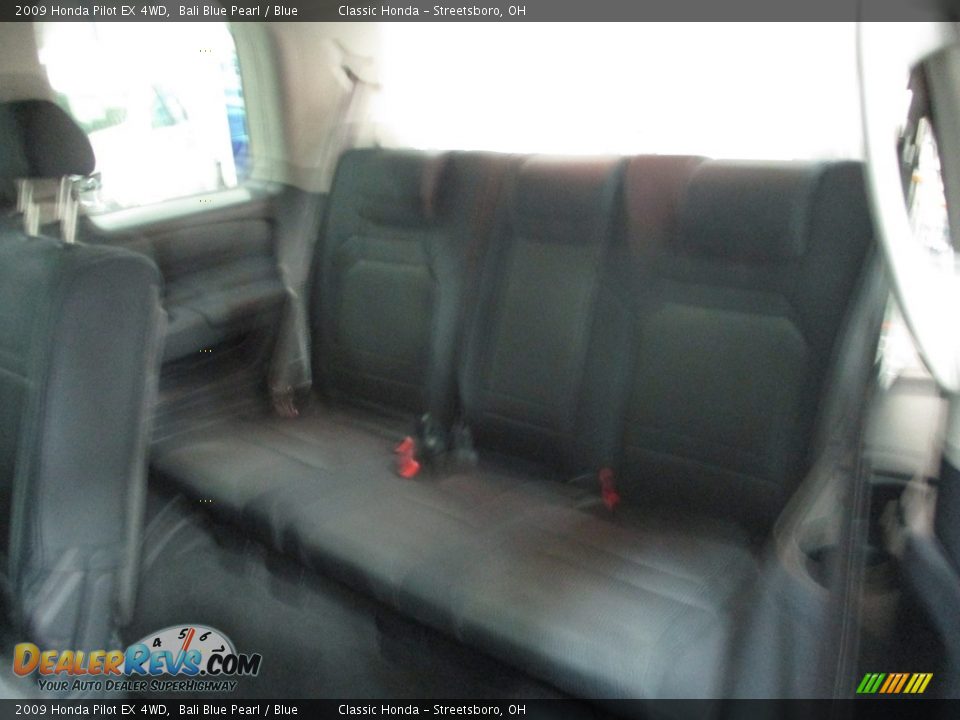 2009 Honda Pilot EX 4WD Bali Blue Pearl / Blue Photo #28
