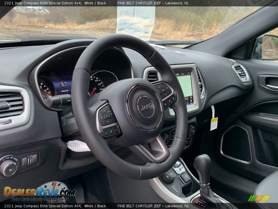 2021 Jeep Compass 80th Special Edition 4x4 White / Black Photo #12