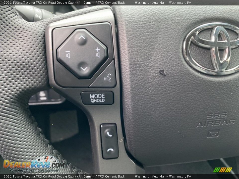 2021 Toyota Tacoma TRD Off Road Double Cab 4x4 Cement / TRD Cement/Black Photo #6