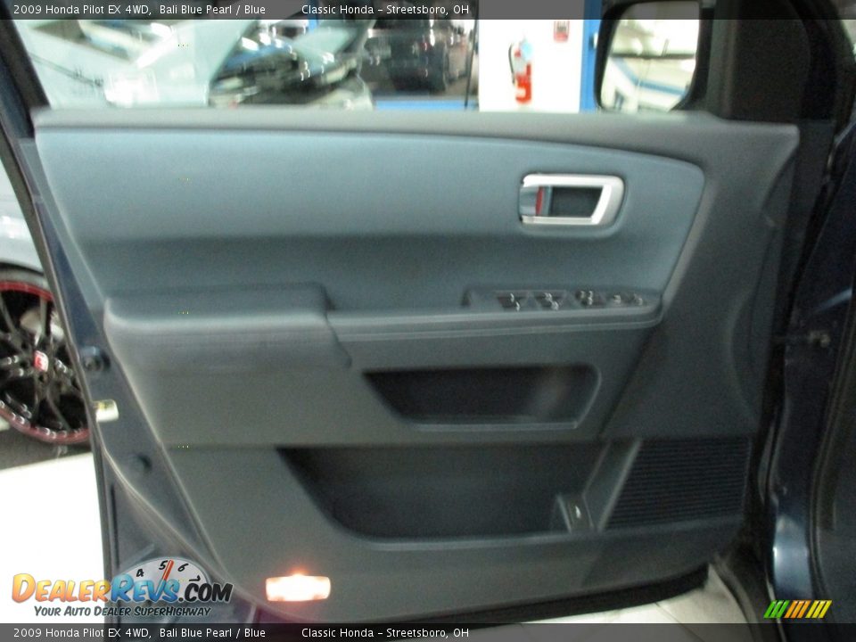 2009 Honda Pilot EX 4WD Bali Blue Pearl / Blue Photo #31