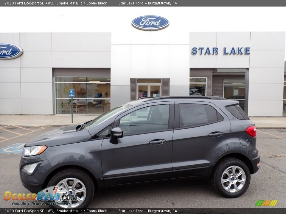 2020 Ford EcoSport SE 4WD Smoke Metallic / Ebony Black Photo #1