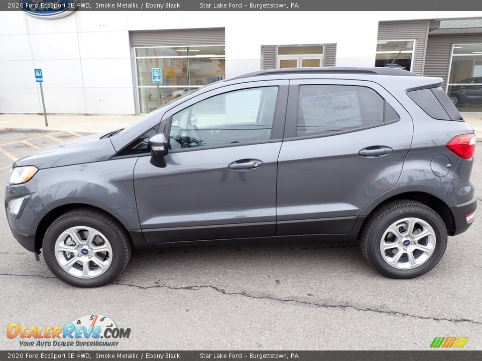 2020 Ford EcoSport SE 4WD Smoke Metallic / Ebony Black Photo #2