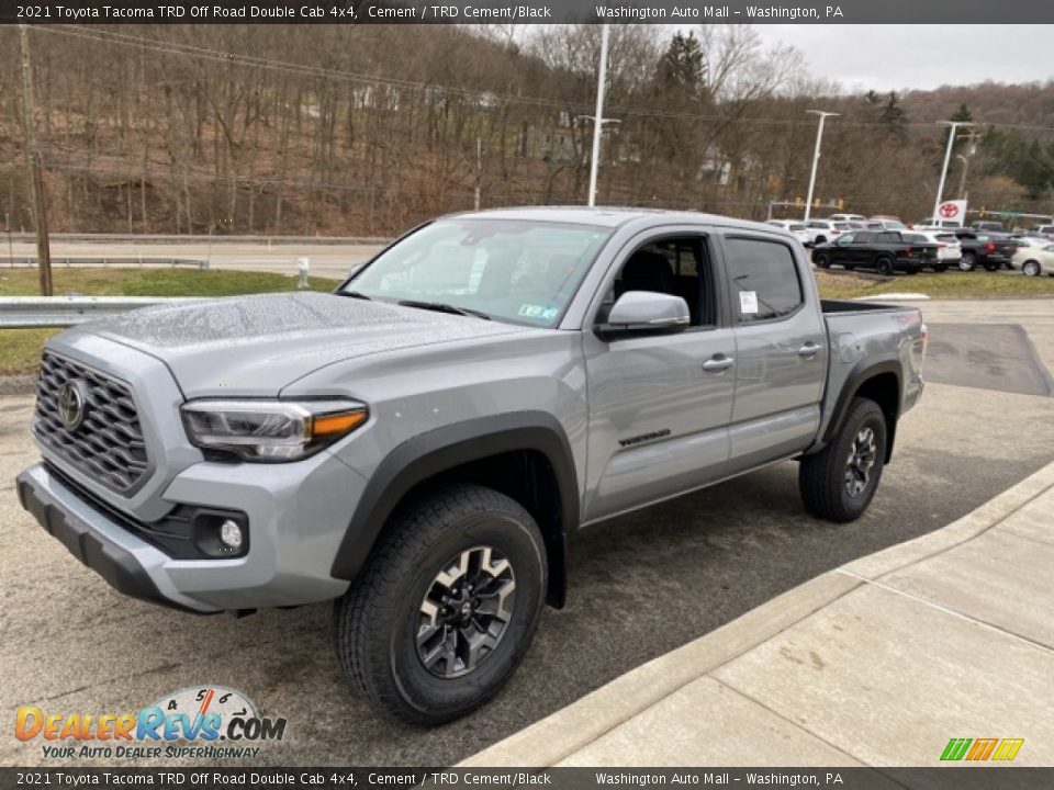 2021 Toyota Tacoma TRD Off Road Double Cab 4x4 Cement / TRD Cement/Black Photo #12