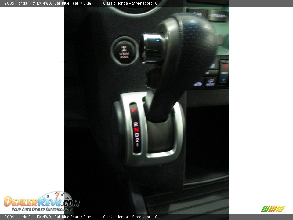 2009 Honda Pilot EX 4WD Bali Blue Pearl / Blue Photo #36