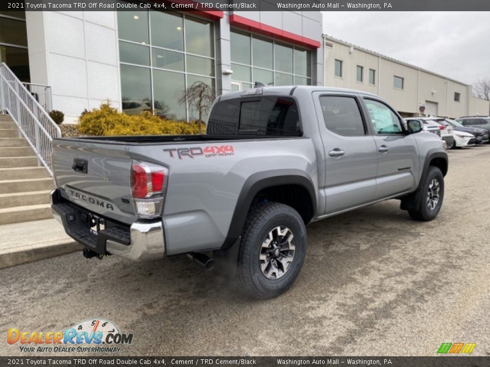 2021 Toyota Tacoma TRD Off Road Double Cab 4x4 Cement / TRD Cement/Black Photo #13