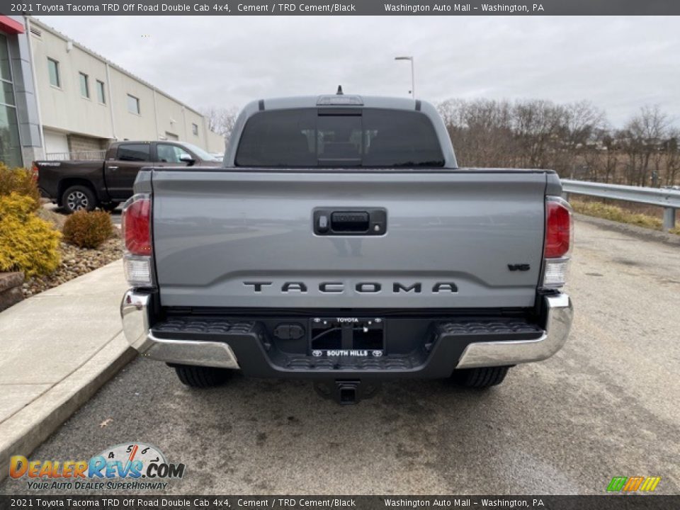 2021 Toyota Tacoma TRD Off Road Double Cab 4x4 Cement / TRD Cement/Black Photo #14